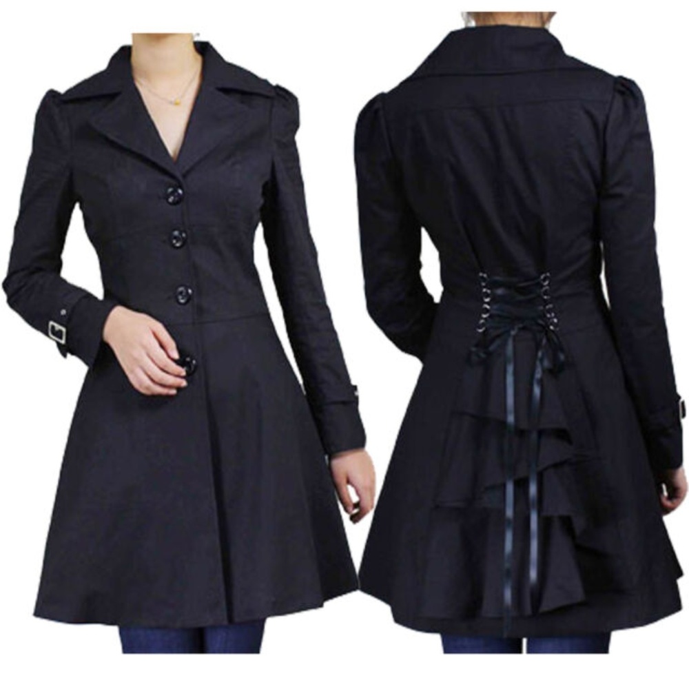 Chic Star Gothic/Victorian Corset Coat